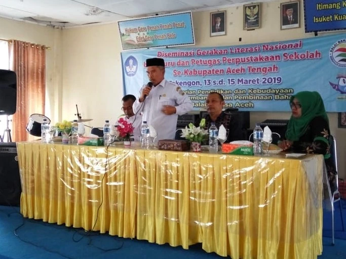 Guru dan Pustakawan Ikuti Diseminasi GLN di Takengon