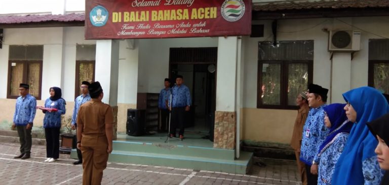 Balai Bahasa Aceh Gelar Upacara Hari Lahir Pancasila