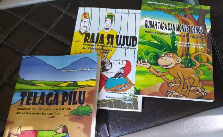 Buku cerita oleh Balai Bahasa Provinsi Aceh