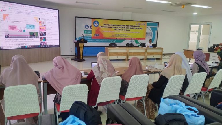 Pelatihan Pengenalan dan Dasar-Dasar Pengajaran BIPA bagi Dosen, Calon Pengajar, dan Pegiat BIPA di Kabupaten Aceh Barat