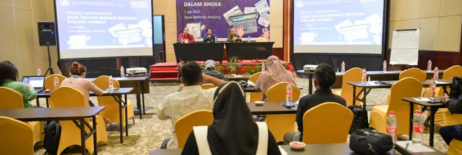 Suasana Acara Riung Wartawan