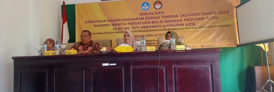 Sambutan Ibu Teti DWP Kemendikbudristek