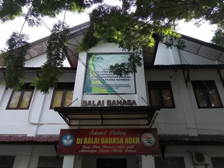 Kantor Balai bahasa Aceh 2019