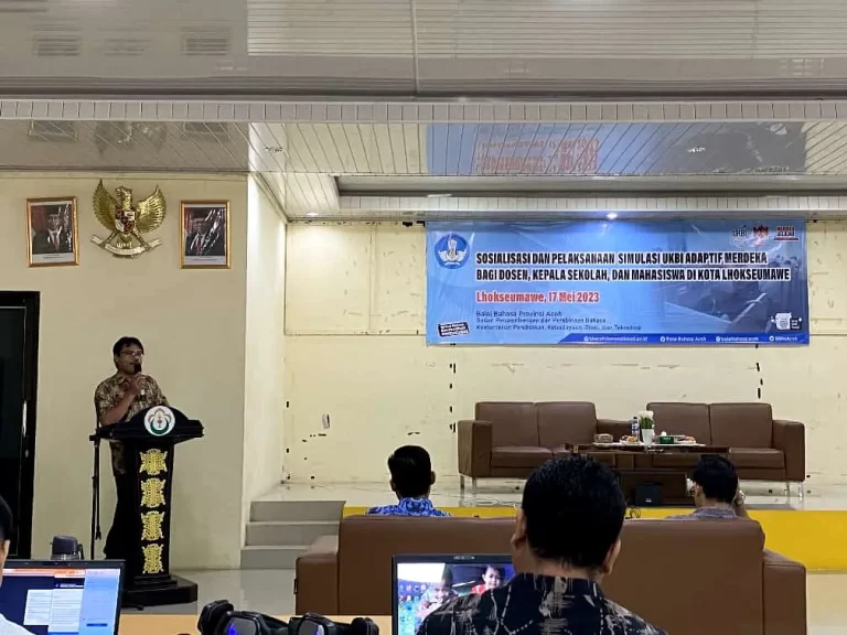 Pembukaan UKBI di Lhokseumawe