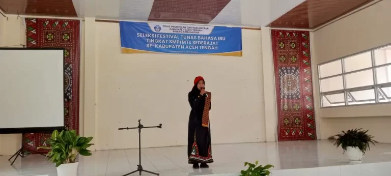 BALAI BAHASA AKAN ADAKAN FESTIVAL TUNAS BAHASA IBU (FTBI) DI TAKENGON DAN BENER MERIAH