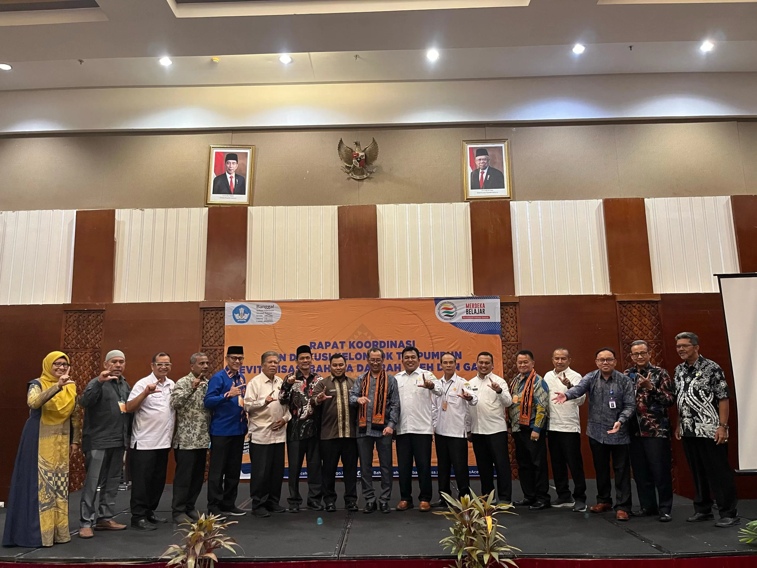 Lestarikan Bahasa Aceh dan Gayo: Balai Bahasa Aceh Menggelar Rapat Koordinasi di Hermes Palace, Banda Aceh