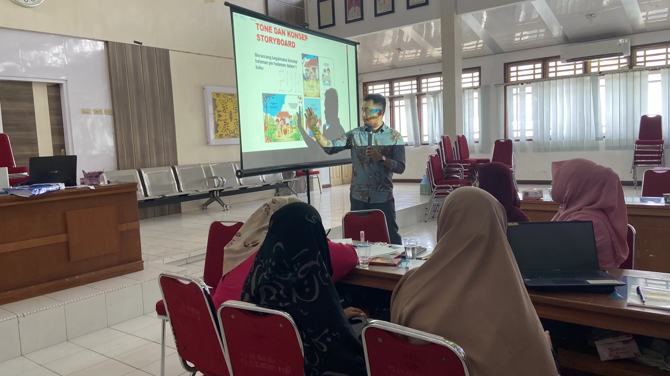 Bimtek Pemberdayaan Komunitas Penggerak Literasi di Kabupaten Pidie pada 4–6 Maret 2024