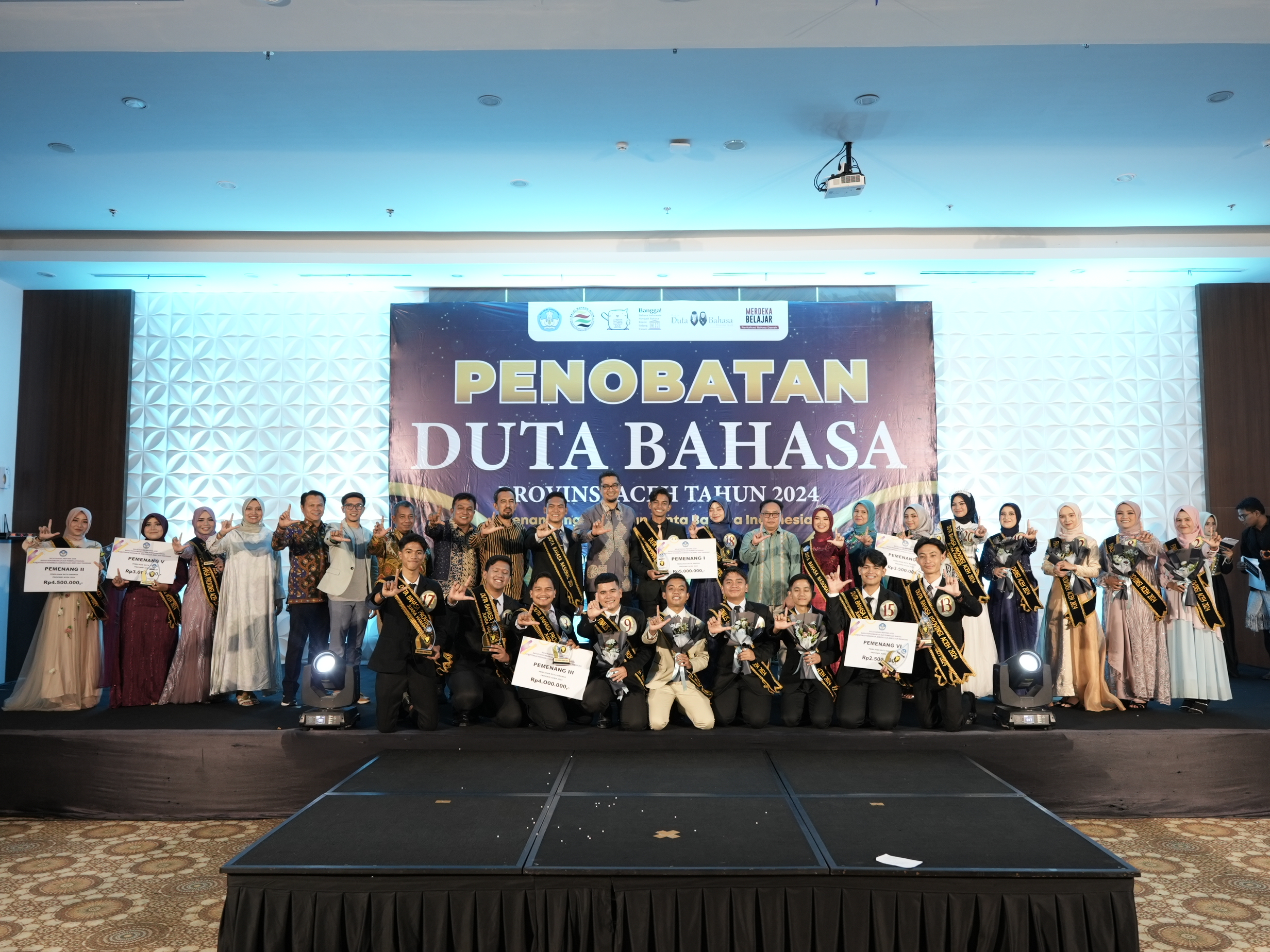 Inilah Juara Duta Bahasa Provinsi Aceh 2024