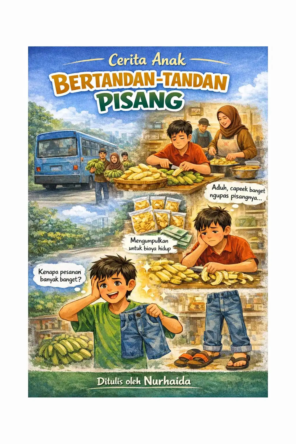 Cerita Anak Bertandan-Tandan Pisang