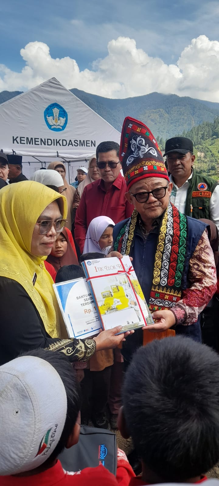 di SDN 12 Bintang, Aceh Tengah