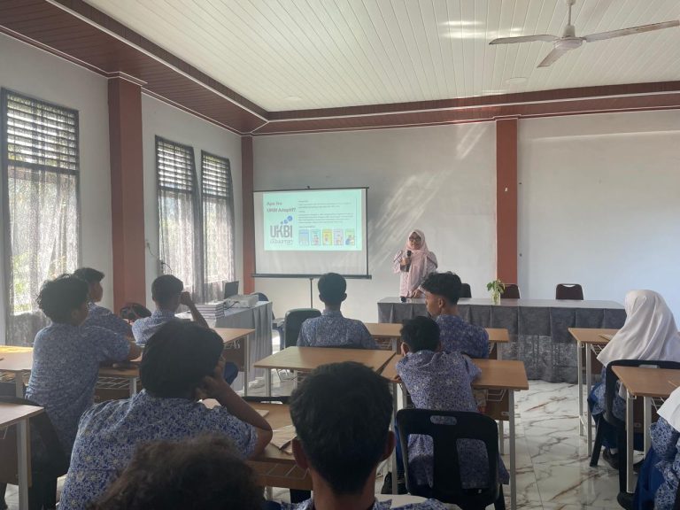 Balai Bahasa Provinsi Aceh Gelar Sosialisasi UKBI di SMAN 1 Lhoknga untuk Persiapan Siswa Kelas XII