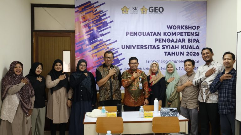 Balai Bahasa Provinsi Aceh Dorong Penguatan Kompetensi Pengajar BIPA di Universitas Syiah Kuala