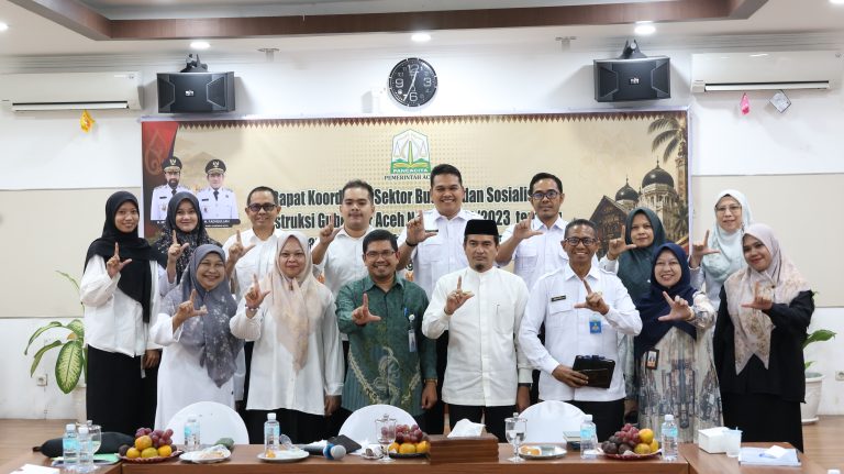 Rakor Lintas Sektor Perkuat Pelestarian Bahasa Aceh